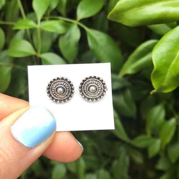 Jewelry - Silver Boho Tribal Earrings